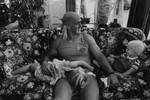 Халк Хоган со своими детьми у&nbsp;себя дома, 1991&nbsp;год 