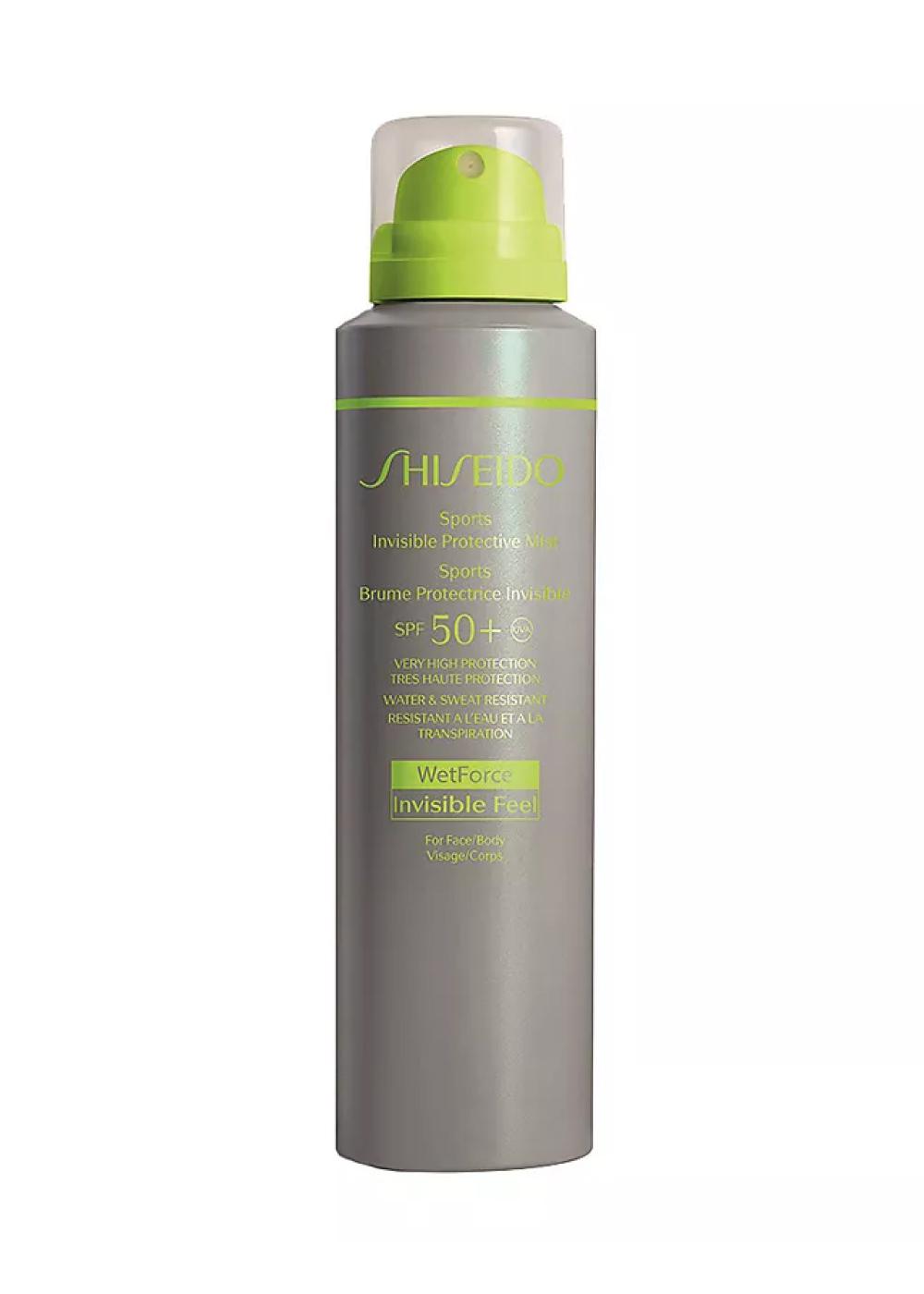 Невидимый солнцезащитный мист SPF 50 Sports, Shiseido, 3750 руб. (&laquo;Лэтуаль&raquo;)