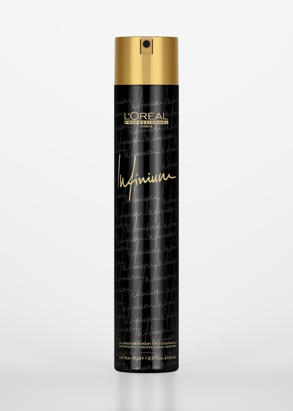 Лак для волос Infinium crystal extra strong, L'Oreal Professionnel Paris, цена по запросу (салон &laquo;Прическин&raquo;)
